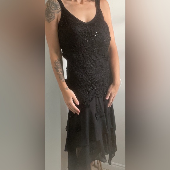 Y2K asymmetrical dress - Picture 3 of 12